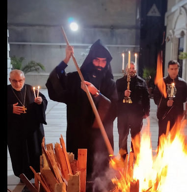 Տեառնընդառաջի ճրագը վառուեցաւ մեր եկեղեցիներուն մէջ